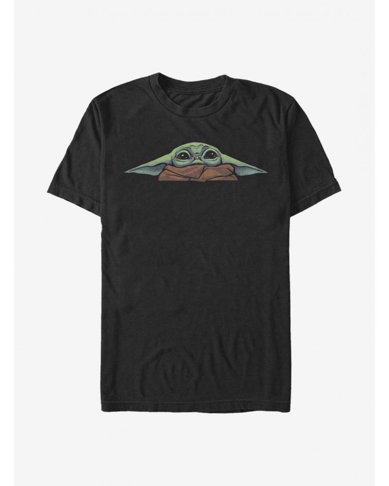 Star Wars The Mandalorian The Child Drawing T-Shirt $7.14 T-Shirts