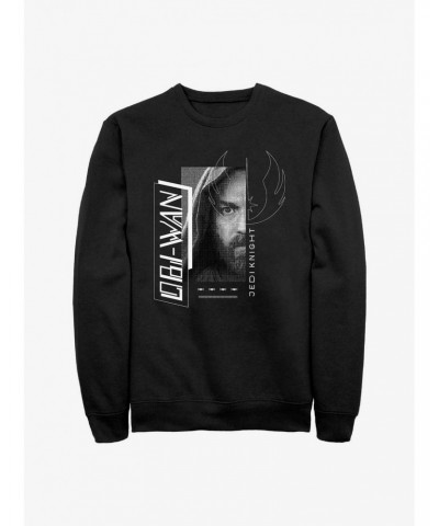 Star Wars Obi-Wan Jedi Knight Portrait Sweatshirt $11.51 Sweatshirts