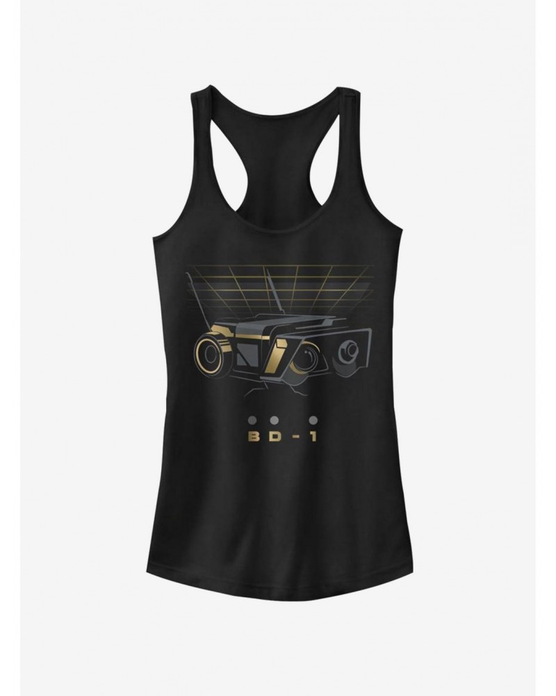 Star Wars Jedi: Fallen Order BD-1 Gold Girls Tank $9.56 Tanks