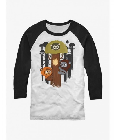 Star Wars Rebel Ewoks Raglan T-Shirt $8.67 T-Shirts