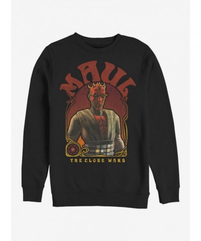 Star Wars The Clone Wars Maul Nouveau Crew Sweatshirt $9.15 Sweatshirts