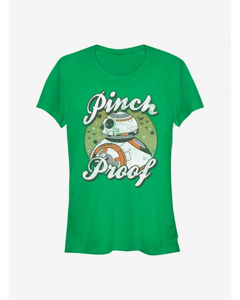 Star Wars: The Last Jedi Pinch Proof BB-8 Girls T-Shirt $6.96 T-Shirts