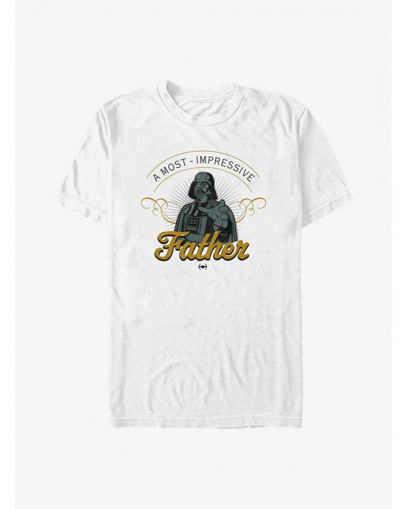 Star Wars Father's Day Most Impressive Dad T-Shirt $4.66 T-Shirts