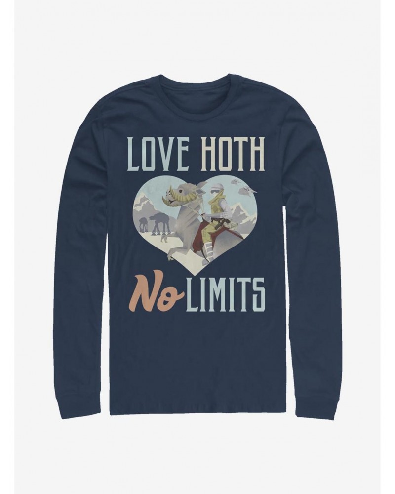 Star Wars Hoth Love Long-Sleeve T-Shirt $12.90 T-Shirts