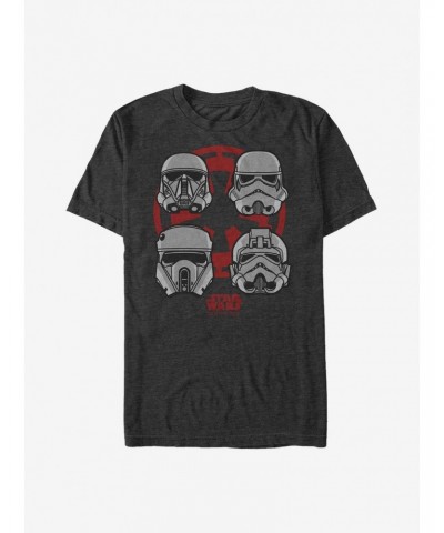 Star Wars Rogue One: A Star Wars Story Quadratic Helmatic T-Shirt $5.59 T-Shirts