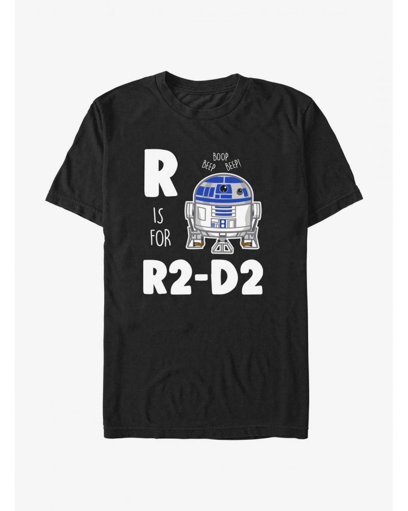 Star Wars R Is For R2-D2 T-Shirt $5.90 T-Shirts