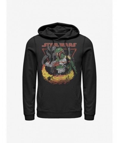 Star Wars Boba Burns Hoodie $14.73 Hoodies