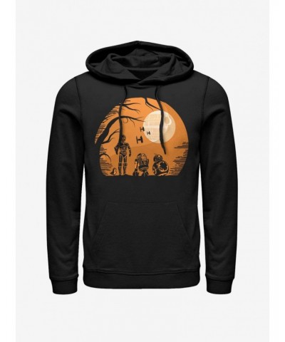 Star Wars Episode VIII The Last Jedi Droids Haunt Hoodie $16.52 Hoodies