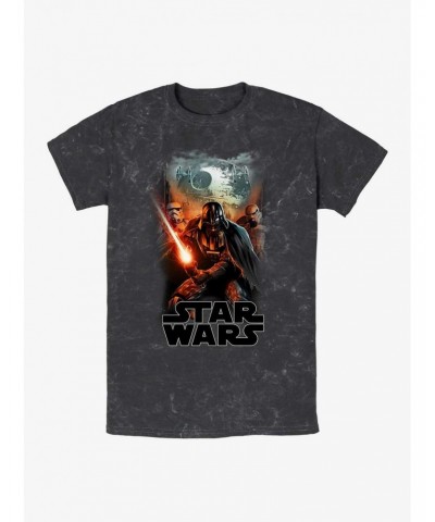 Star Wars Seek And Destroy Mineral Wash T-Shirt $7.41 T-Shirts