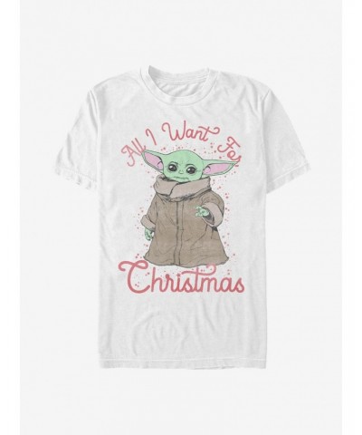 Star Wars The Mandalorian The Child Dear Santa T-Shirt $6.68 T-Shirts