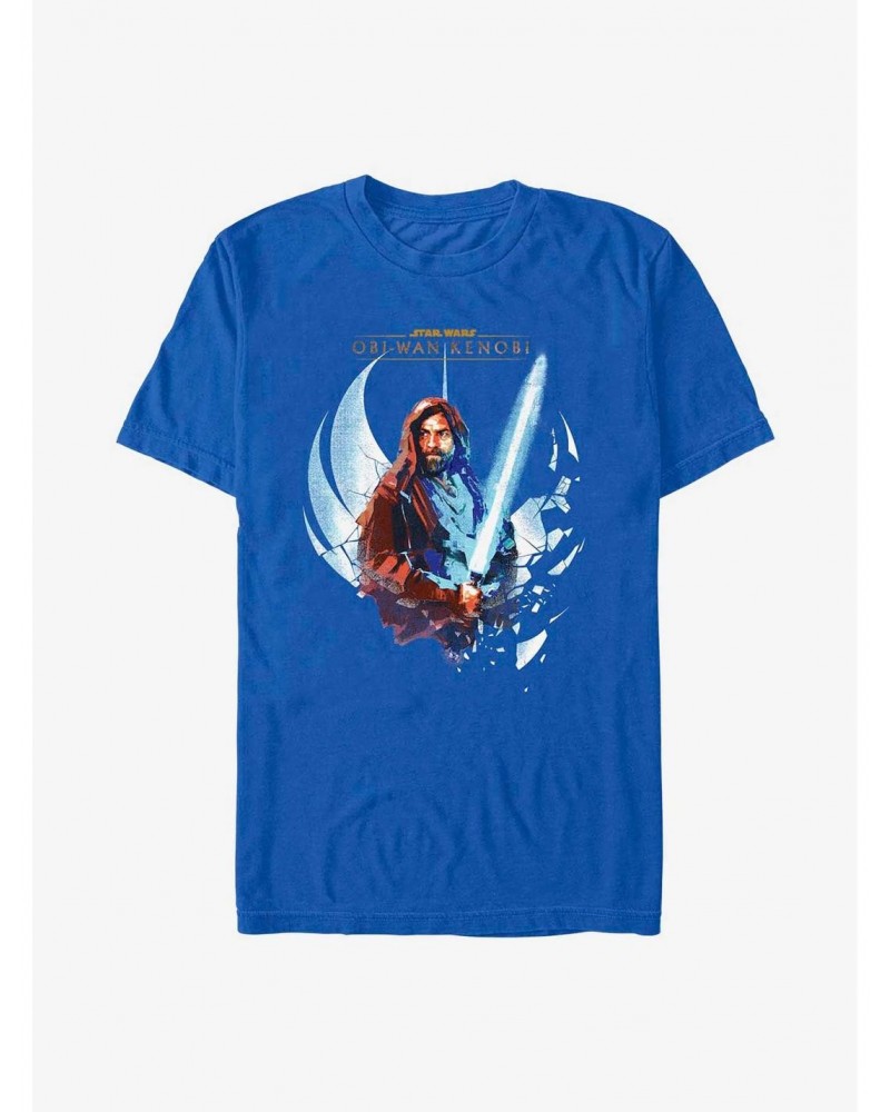 Star Wars Obi-Wan Kenobi Shattered Jedi T-Shirt $4.97 T-Shirts