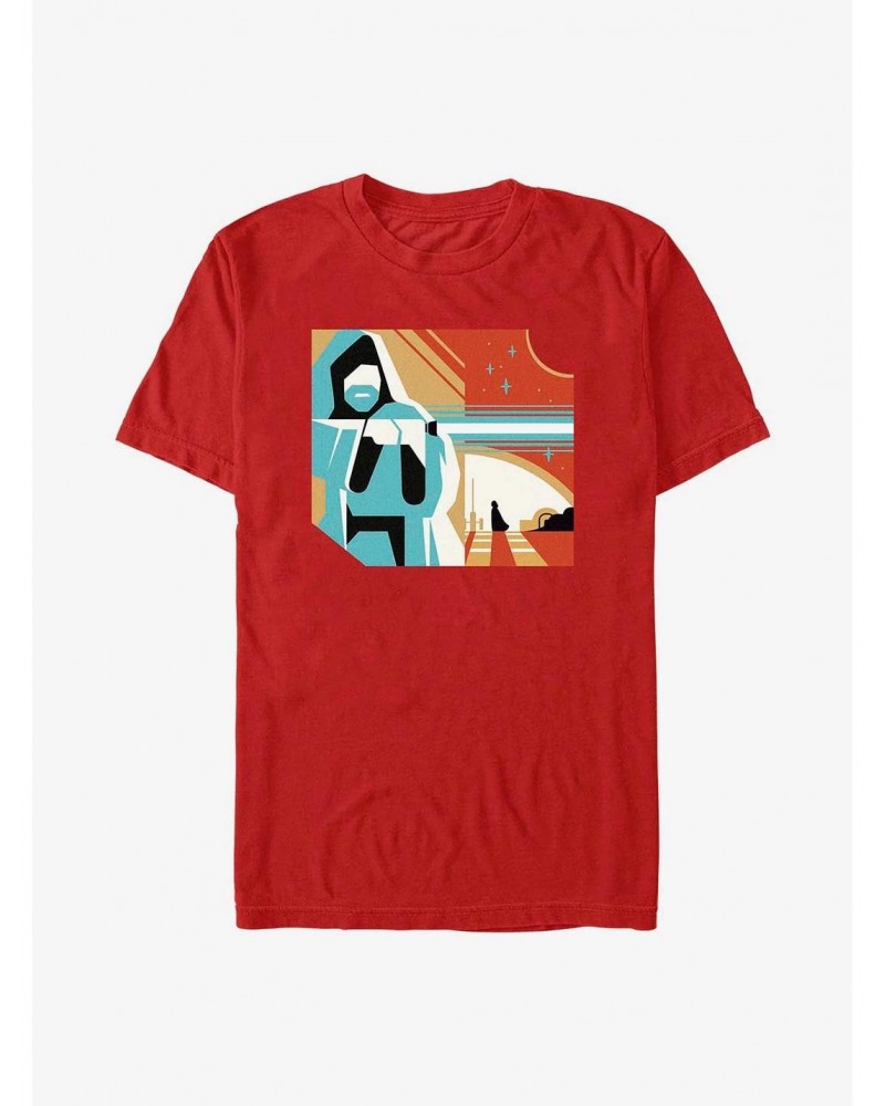 Star Wars Obi-Wan Kenobi Geometric Obi-Wan T-Shirt $5.28 T-Shirts