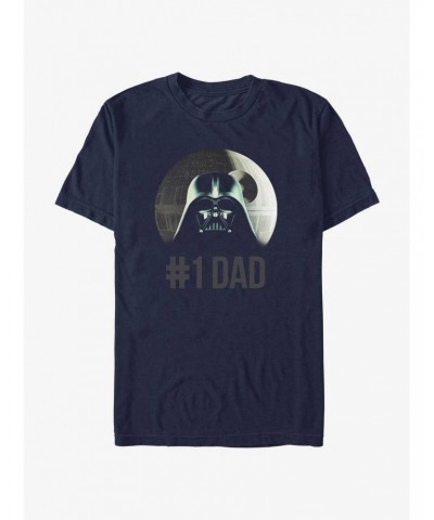 Star Wars Number One Dad Vader T-Shirt $7.45 T-Shirts