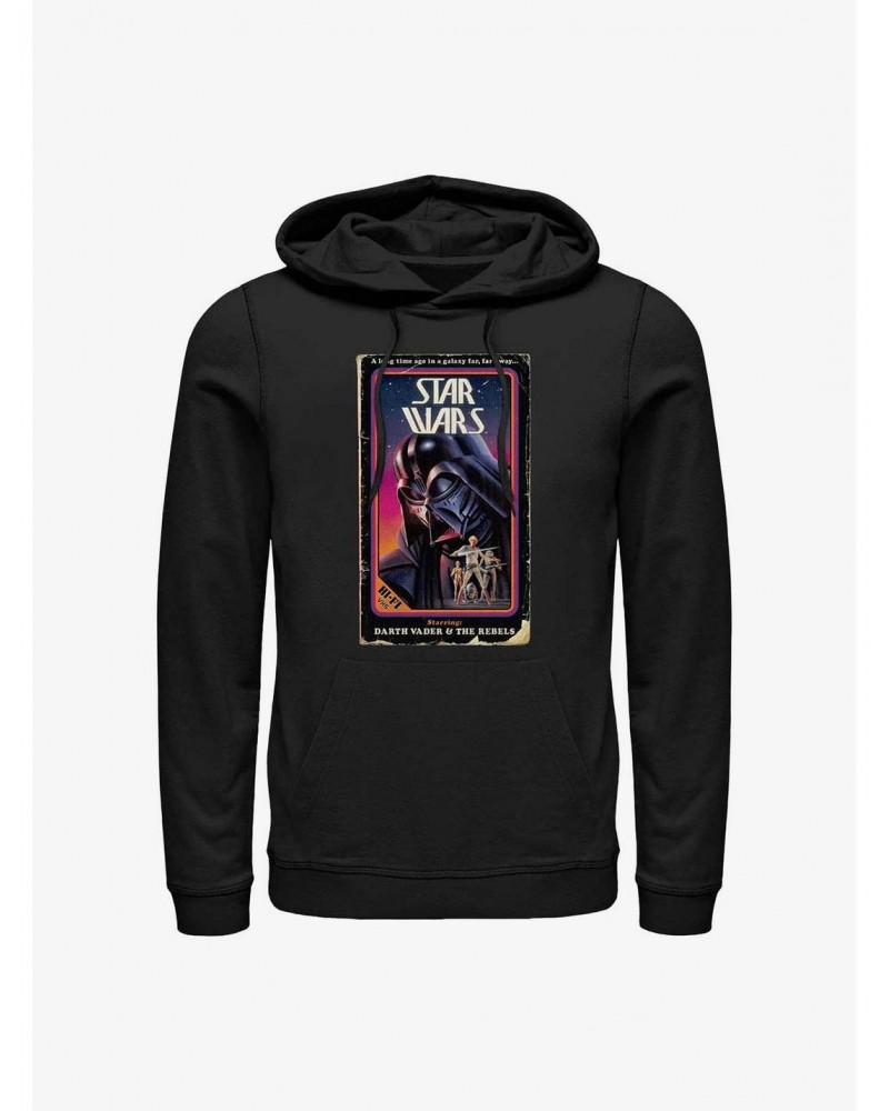 Star Wars VHS Stars Hoodie $14.01 Hoodies