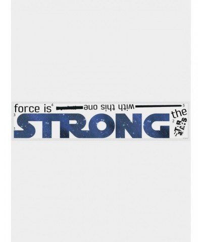 Star Wars Classic The Force Is Strong Peel And Stick Wall Decals $8.23 Decals