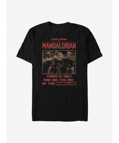 Star Wars The Mandalorian Mando Blasting T-Shirt $7.61 T-Shirts