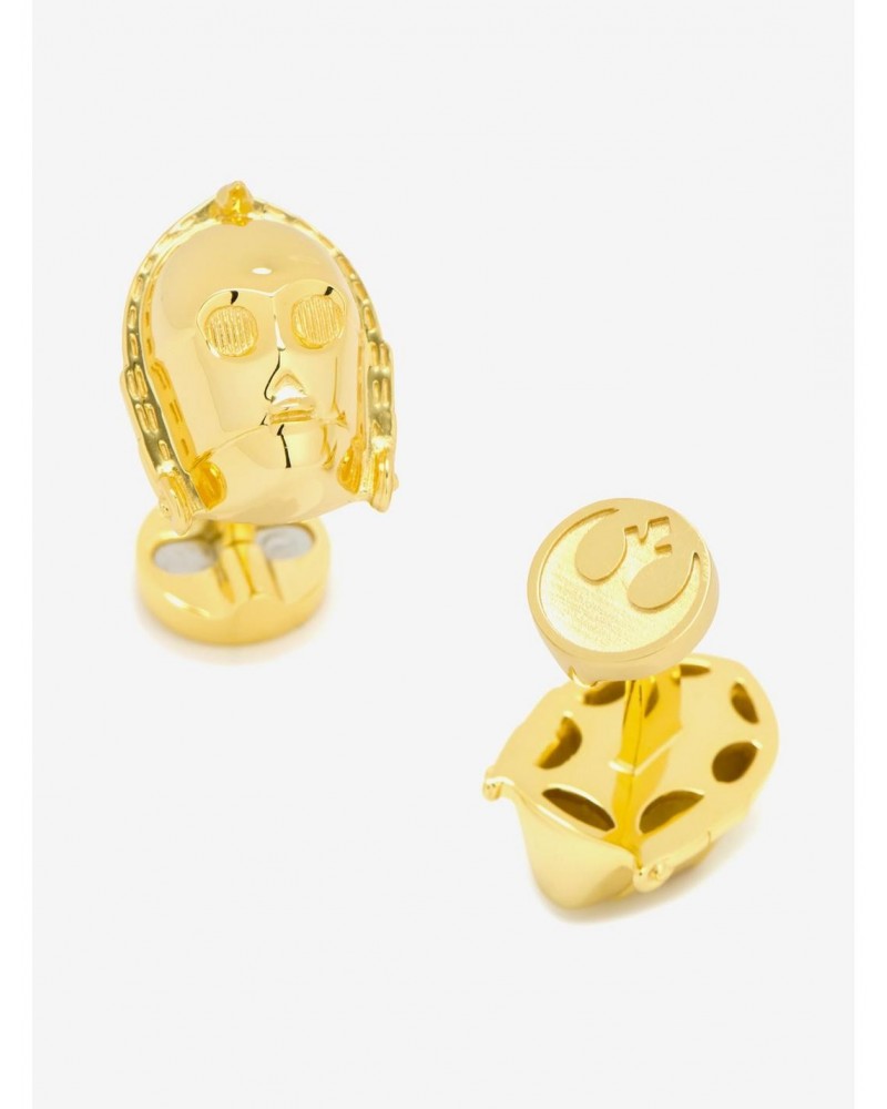 Star Wars 3D C3PO Cufflinks $52.77 Cufflinks