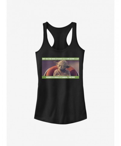 Star Wars In Charge Of Planning Girls Tank $7.97 Tanks