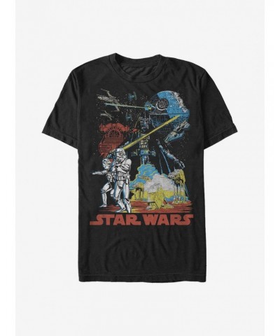 Star Wars Space Poster T-Shirt $5.59 T-Shirts