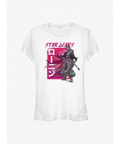 Star Wars: Visions Ronin Samurai Girls T-Shirt $7.44 T-Shirts