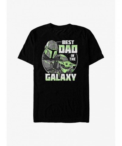 Star Wars The Mandalorian Father's Day Best Dad T-Shirt $6.52 T-Shirts