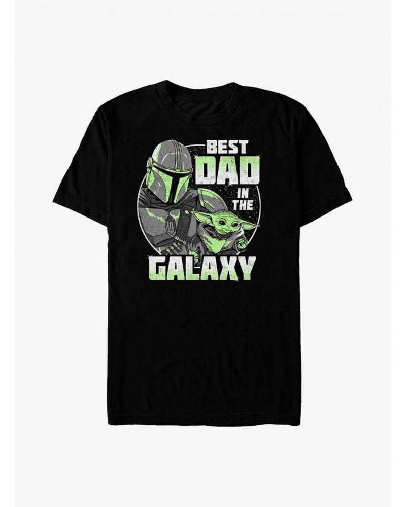 Star Wars The Mandalorian Father's Day Best Dad T-Shirt $6.52 T-Shirts