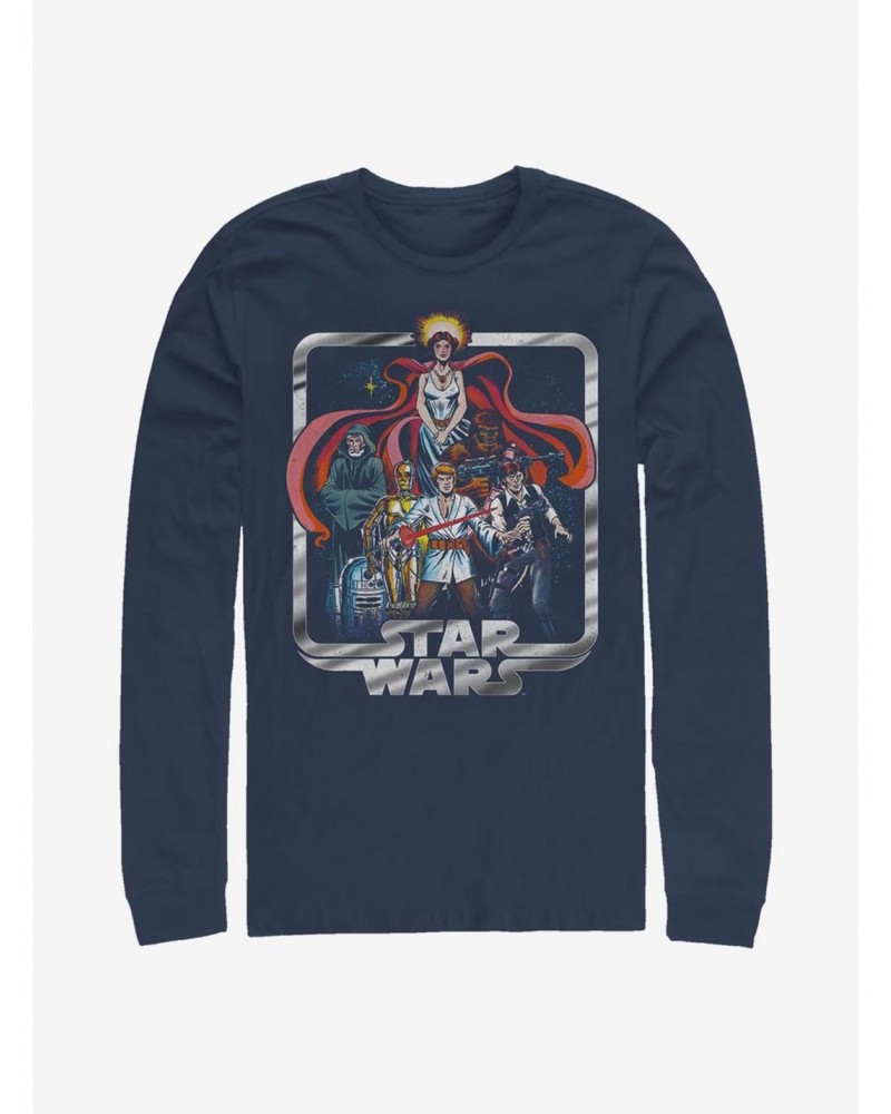 Star Wars Giant Original Comic Long-Sleeve T-Shirt $7.90 T-Shirts