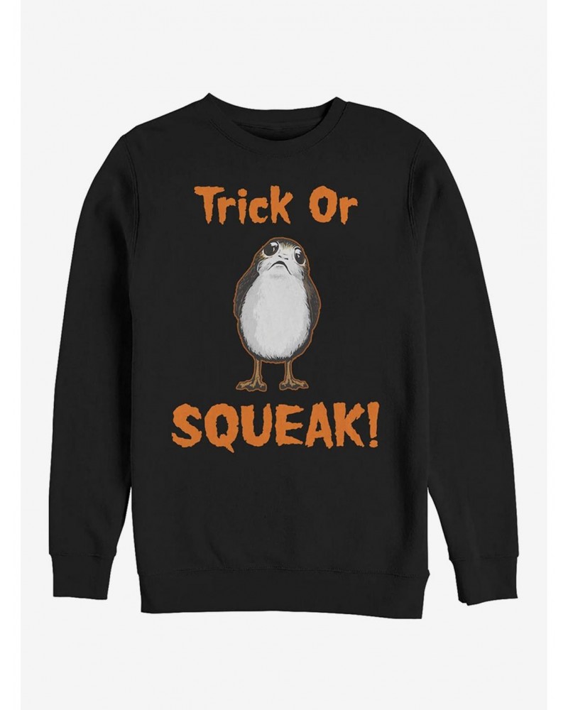 Lucasfilm Halloween Porg Squeak Sweatshirt $11.51 Sweatshirts