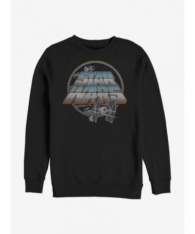 Star Wars Retro Crest Crew Sweatshirt $14.76 Sweatshirts