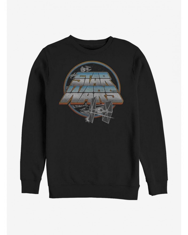 Star Wars Retro Crest Crew Sweatshirt $14.76 Sweatshirts