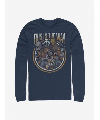 Star Wars The Mandalorian This Is The Way Long-Sleeve T-Shirt $11.05 T-Shirts