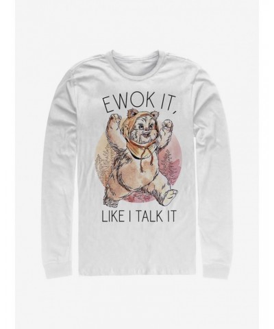 Star Wars Ewok It Long-Sleeve T-Shirt $9.74 T-Shirts