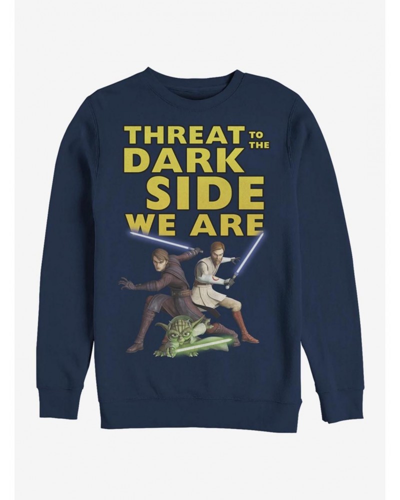 Star Wars The Clone Wars Threat We Are Sweatshirt $14.76 Sweatshirts