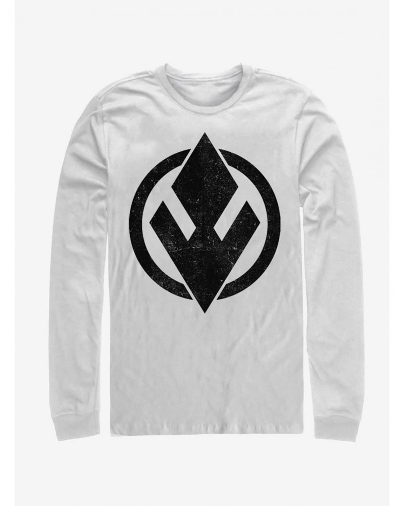 Star Wars Episode IX Rise of Skywalker Red Trooper SithTrooper Solid Emblem Long-Sleeve T-Shirt $11.58 T-Shirts