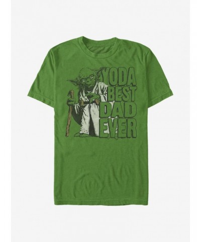 Star Wars Yoda Best Dad T-Shirt $6.37 T-Shirts