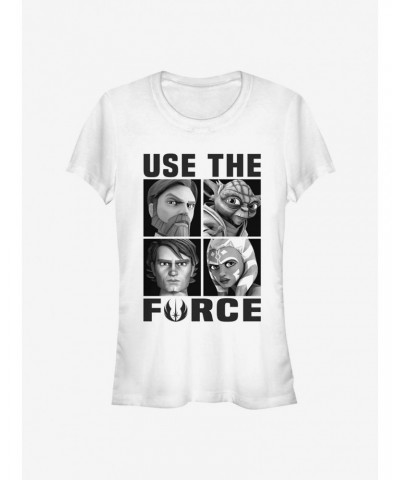 Star Wars The Clone Wars Force Users Girls T-Shirt $7.28 T-Shirts