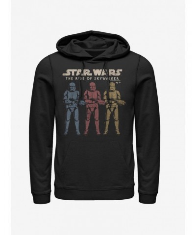 Star Wars Episode IX The Rise Of Skywalker Color Guards Hoodie $14.37 Hoodies