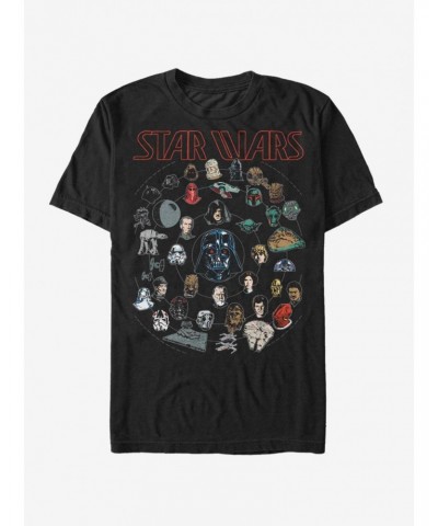 Star Wars Force Chart T-Shirt $5.44 T-Shirts