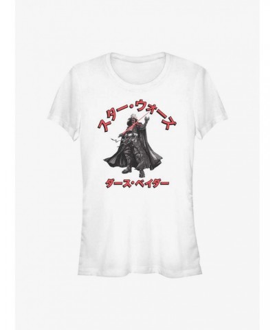 Star Wars: Visions Darth Vader Girls T-Shirt $5.34 T-Shirts