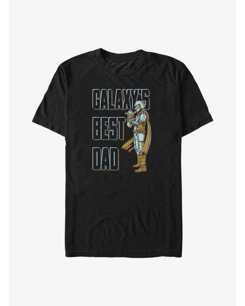 Star Wars The Mandalorian Galaxy's Best Dad Big & Tall T-Shirt $7.18 T-Shirts