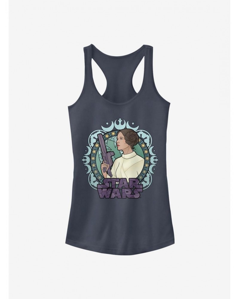 Star Wars Leia Glass Girls Tank $8.57 Tanks