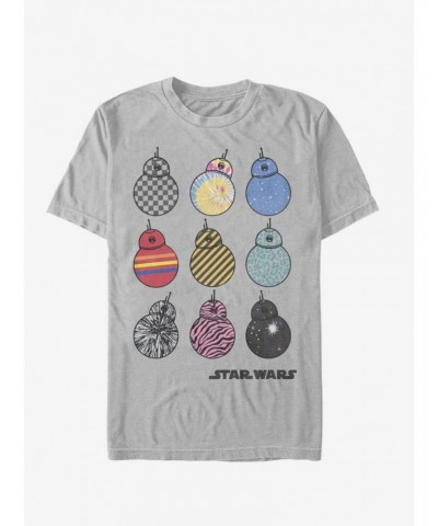 Star Wars Episode IX The Rise Of Skywalker BB-8 T-Shirt $5.59 T-Shirts