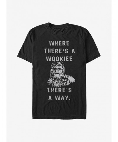 Star Wars Wookie Way T-Shirt $5.12 T-Shirts