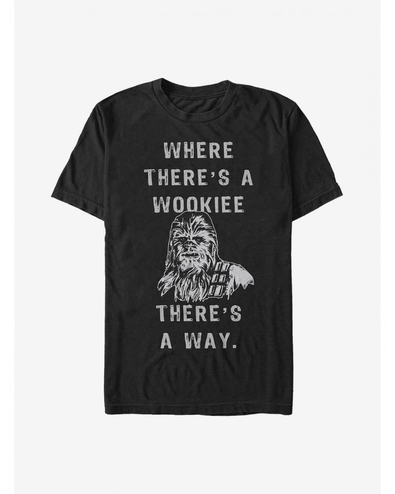 Star Wars Wookie Way T-Shirt $5.12 T-Shirts