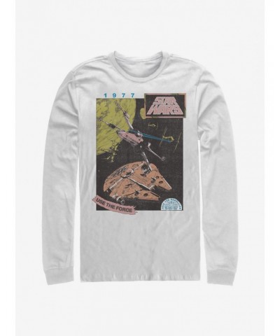 Star Wars 1977 Vintage Space Fighters Long-Sleeve T-Shirt $7.90 T-Shirts