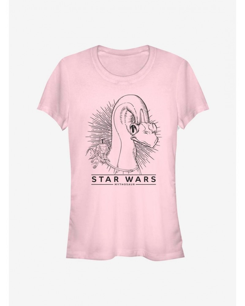 Star Wars Mythasour Boba Rider Girls T-Shirt $6.96 T-Shirts