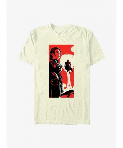 Star Wars The Book Of Boba Fett Fennec Boba Poster T-Shirt $4.81 T-Shirts