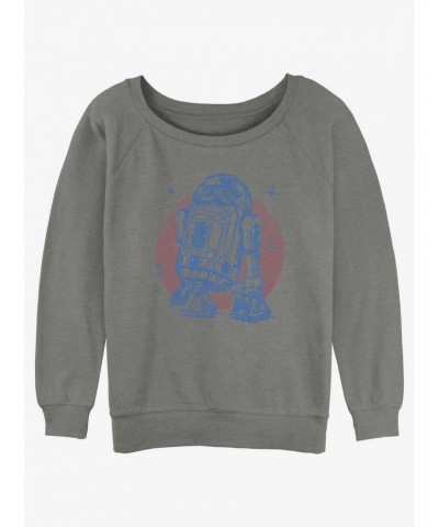 Star Wars R2-D2 Girls Slouchy Sweatshirt $14.46 Sweatshirts