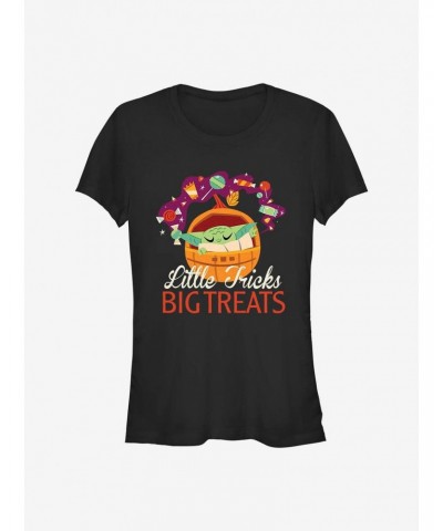 Star Wars The Mandalorian The Child Big Treats Girls T-Shirt $7.28 T-Shirts