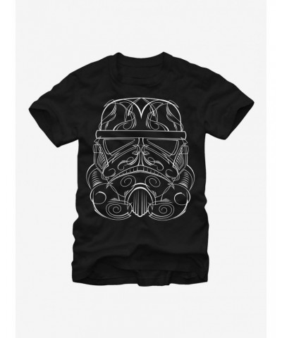 Star Wars Stormtrooper Sketch T-Shirt $4.97 T-Shirts